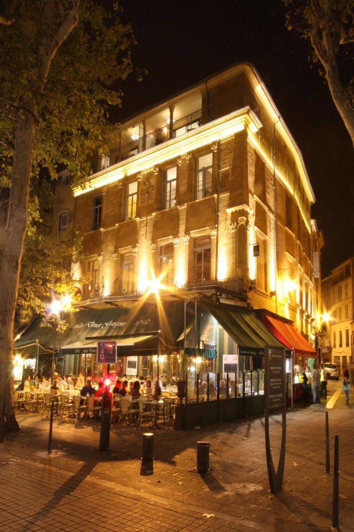 Hotel Les Deux Garcons Aix-en-Provence Eksteriør bilde